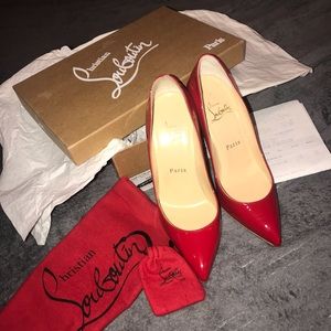 SOLD!  Christian Louboutin Pigalle Follie 100